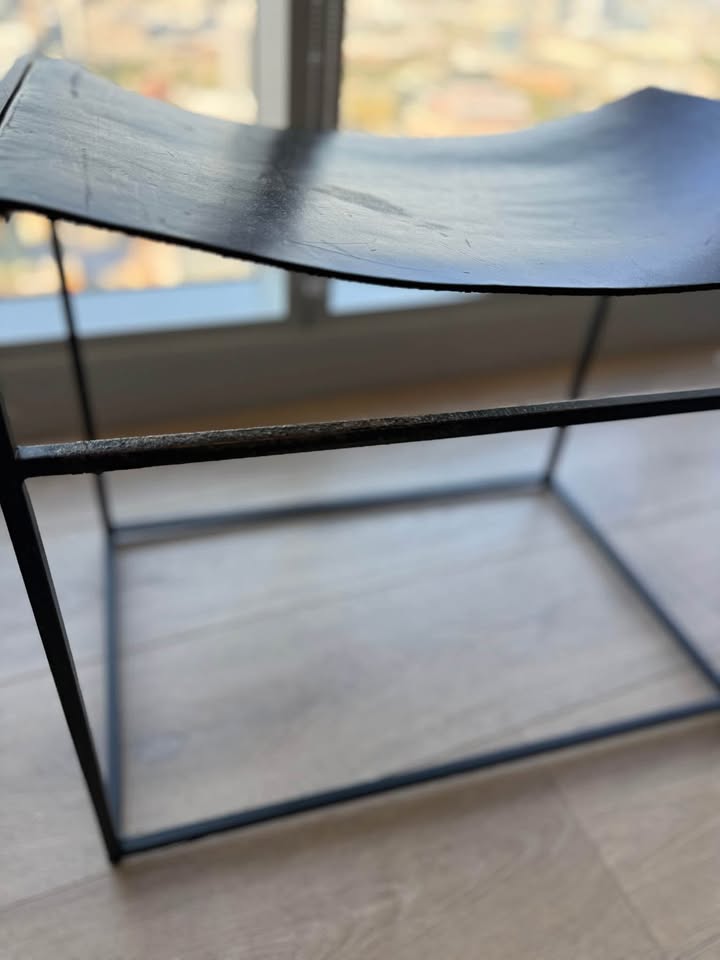 Blu Dot Common Leather Stool Set of 2 - photo 5
