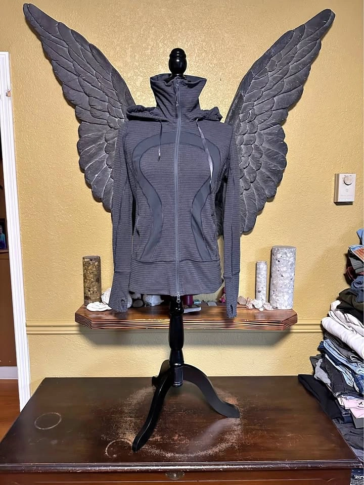 Lululemon Gray Hooded Sweater Jacket