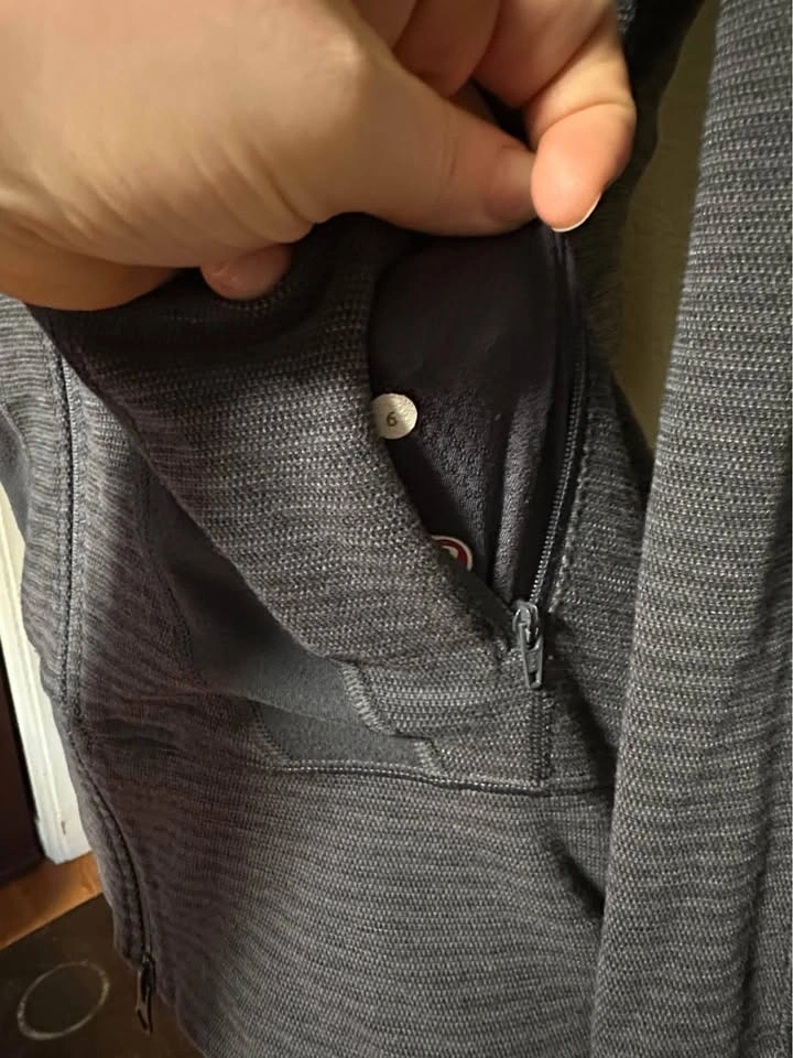 Lululemon Gray Hooded Sweater Jacket - photo 4