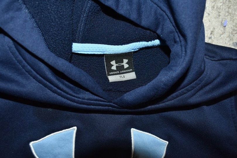 Under Armour Boys Blue Hoodie SZ L - photo 3
