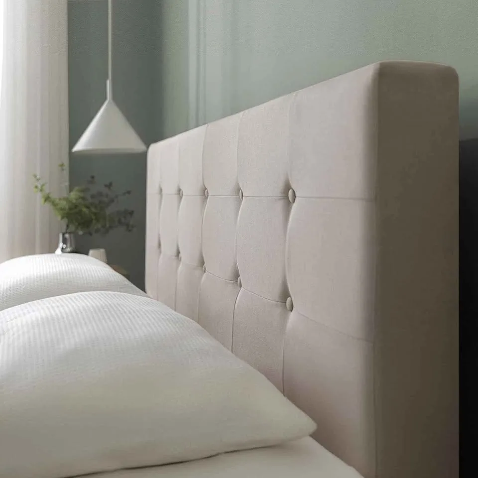 Zinus Ibidun Full/Double Bed Frame, Beige, NEW image indicator(6)