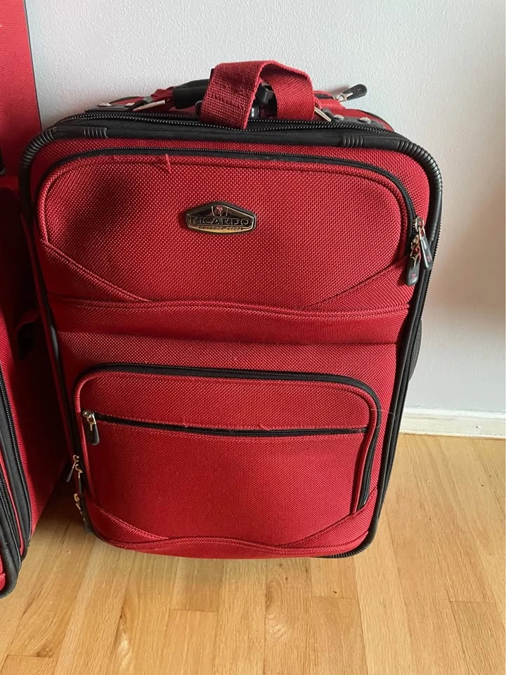 3-Piece Luggage Set – Excellent Condition Ricardo Beverly Hills - photo 3