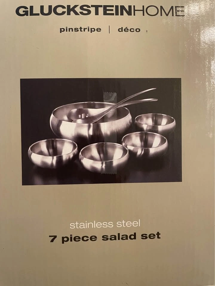 GlucksteinHome 7-piece Salad Bowl Set (brand new) - photo 5