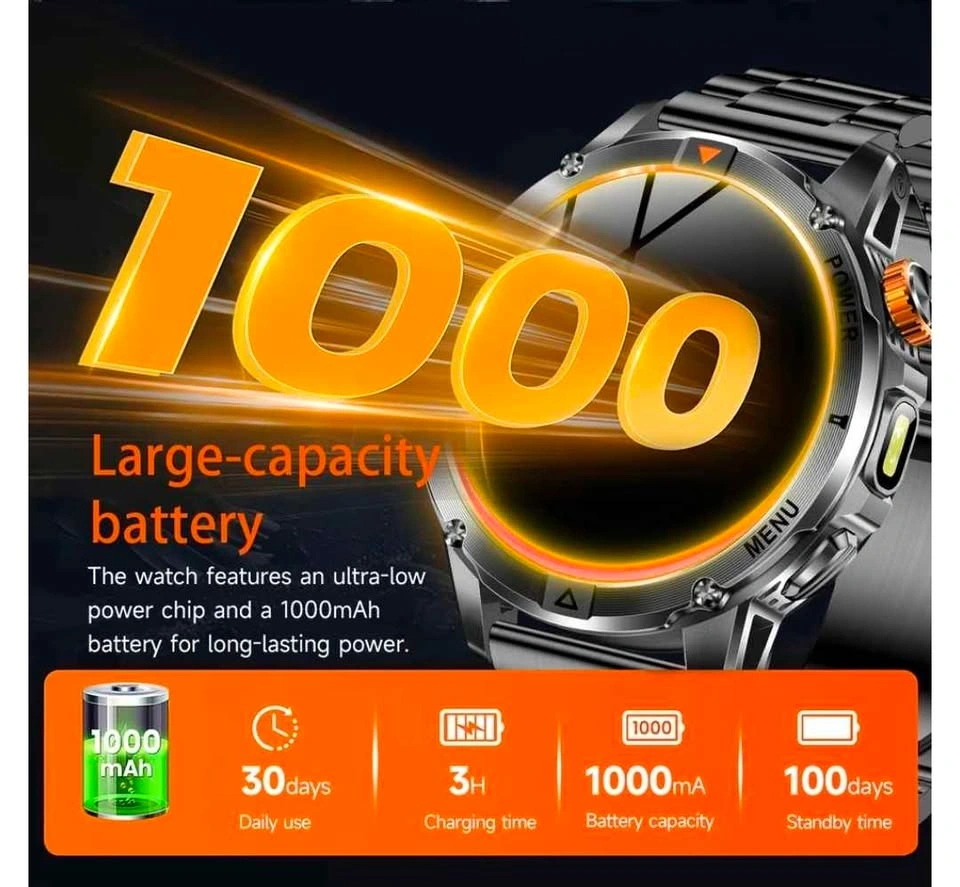 Men's Smartwatch 20+ Day Battery - photo 3