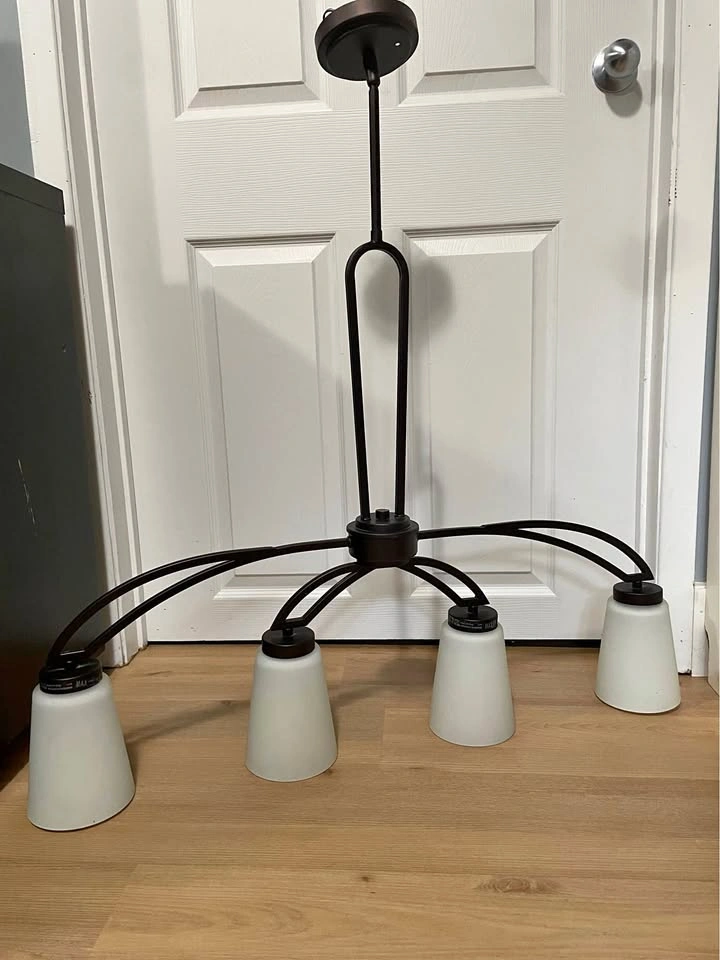 4-Light Fixture, Ceiling mount