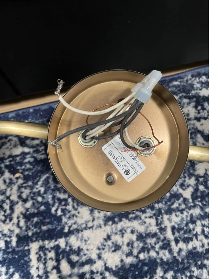 3-light Track Lighting, Gold, Ceiling Mount - photo 5