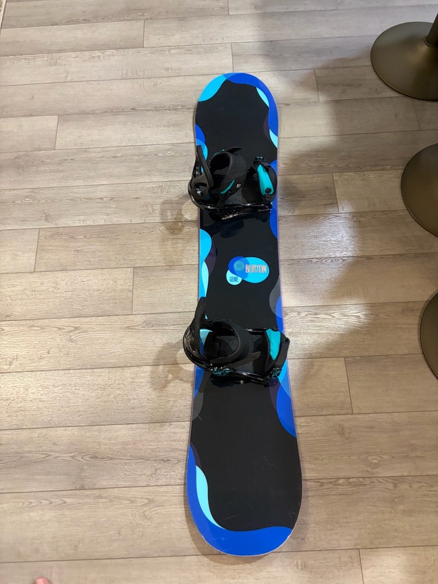 Women’s Burton Snowboard Setup with Boots