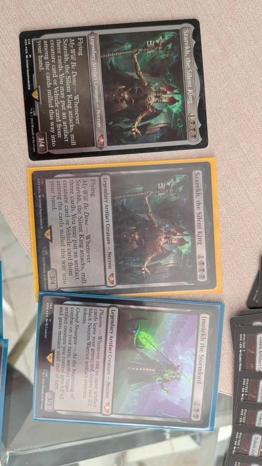 Magic: The Gathering Warhammer 40,000 Necron Dynasties Deck - photo 2