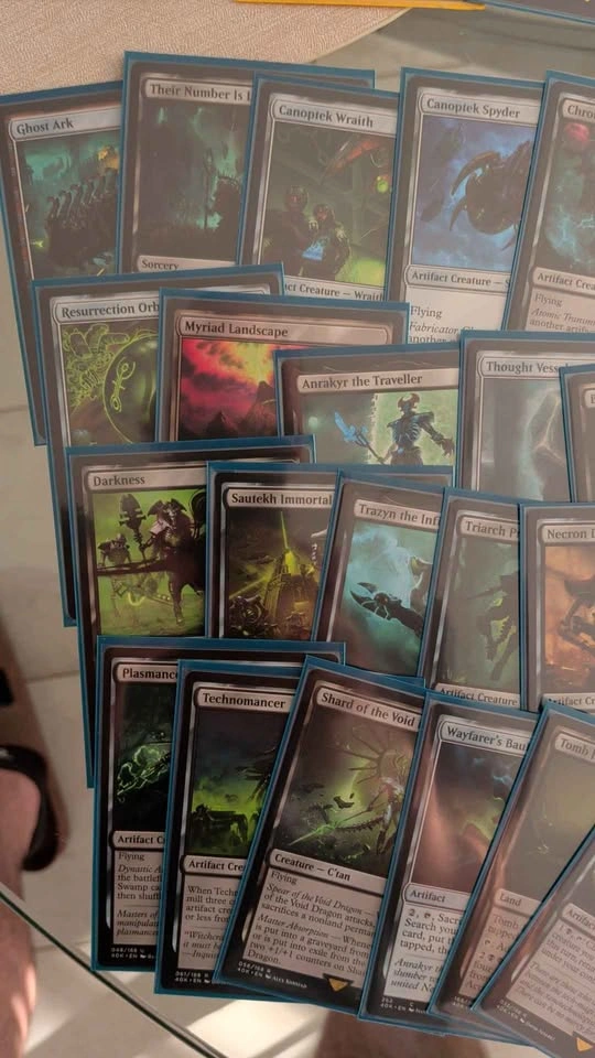 Magic: The Gathering Warhammer 40,000 Necron Dynasties Deck - photo 3