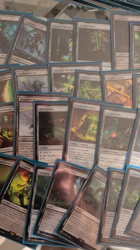 Magic: The Gathering Warhammer 40,000 Necron Dynasties Deck - photo 4