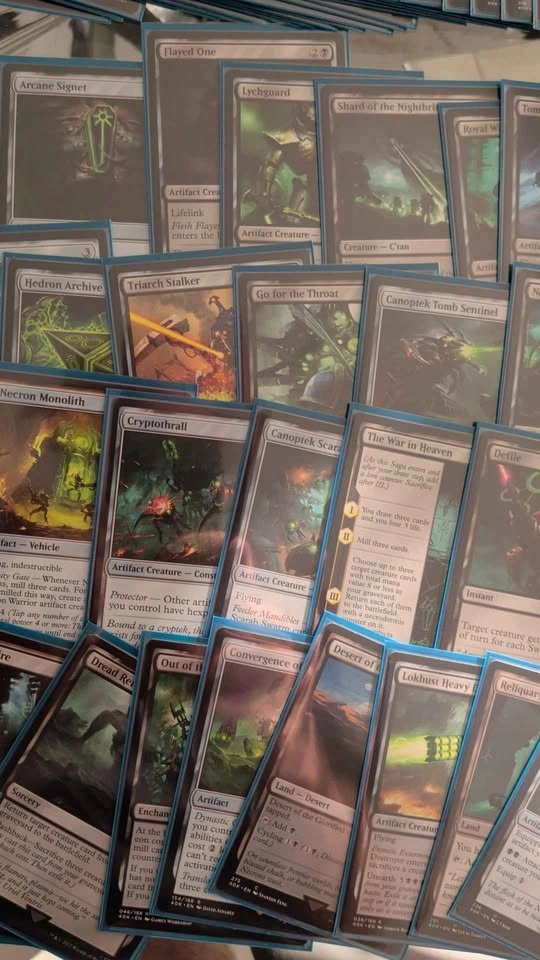 Magic: The Gathering Warhammer 40,000 Necron Dynasties Deck - photo 5