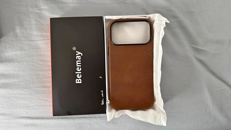 Belemay Horse Leather Case for iPhone 17/18 Pro Max