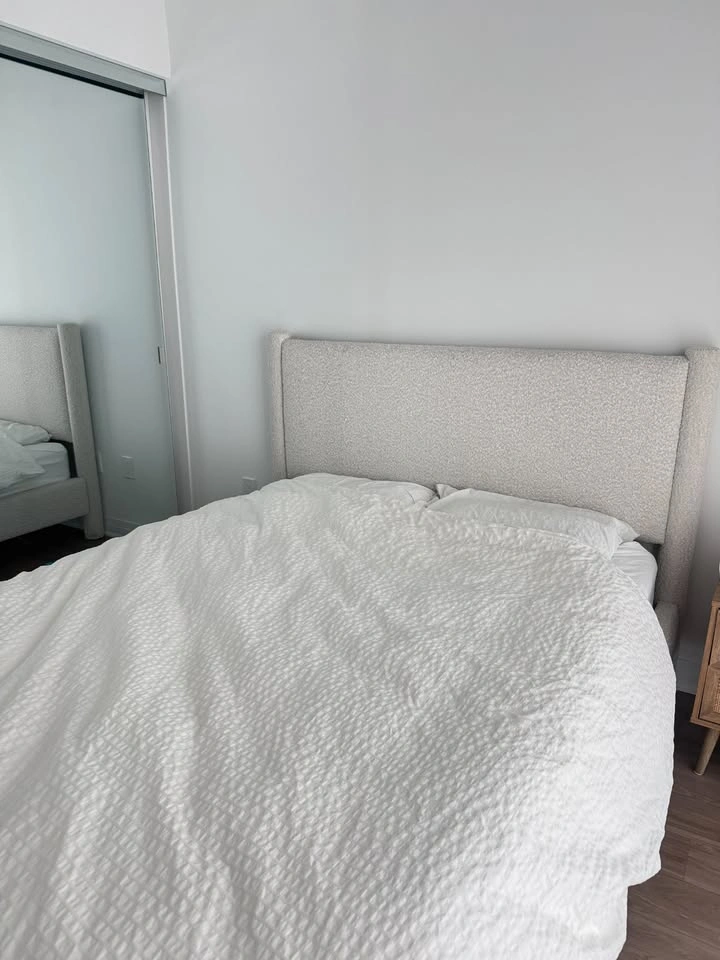 MUST Sweet Lomas Queen Bed Beige + Mattress - photo 5