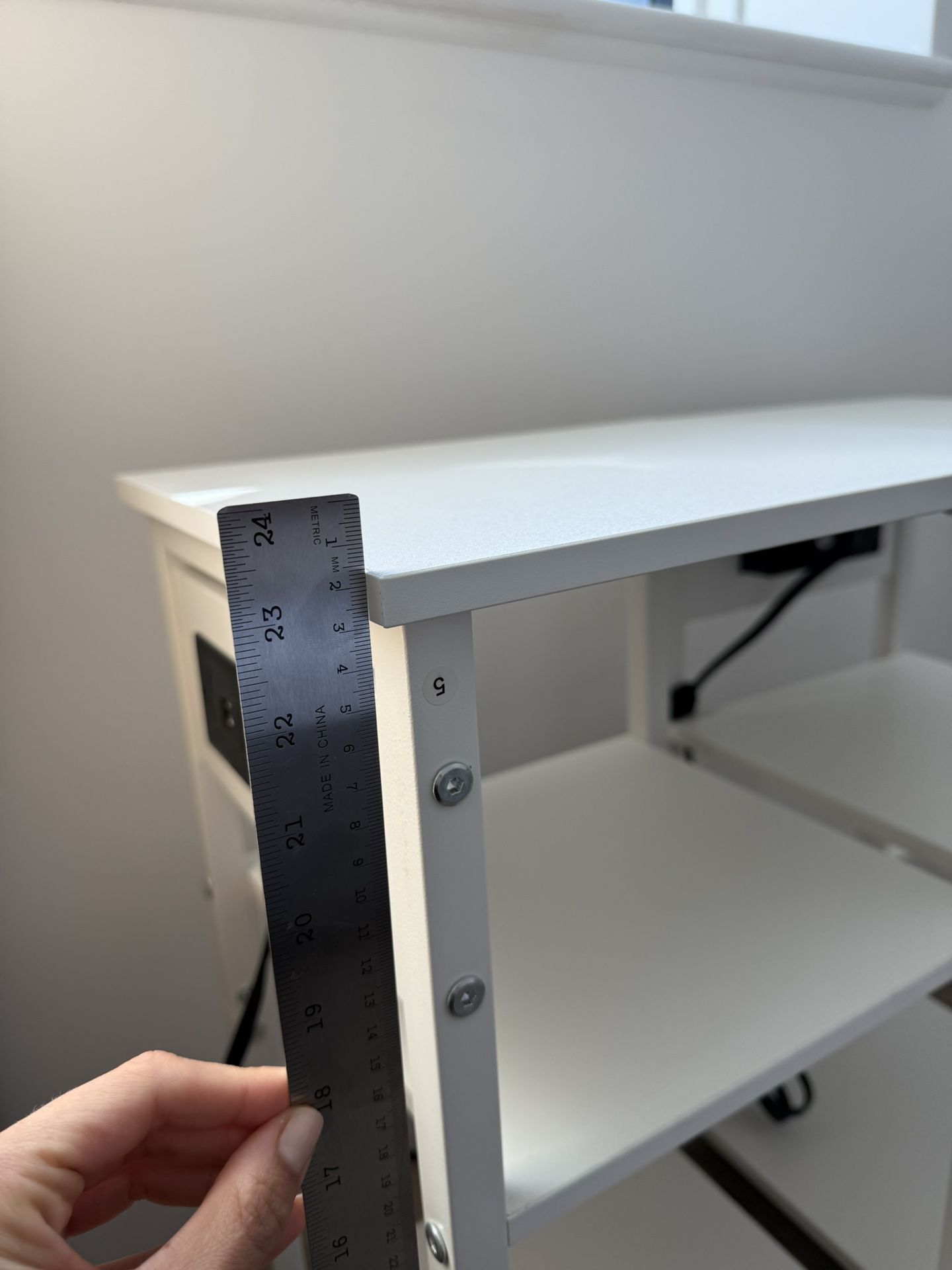 Set of 2 Nightstands with Outlets - photo 5