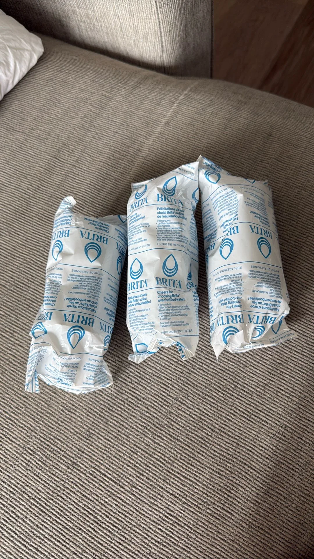 Brita Water Filter for Pitchers 3-Pack