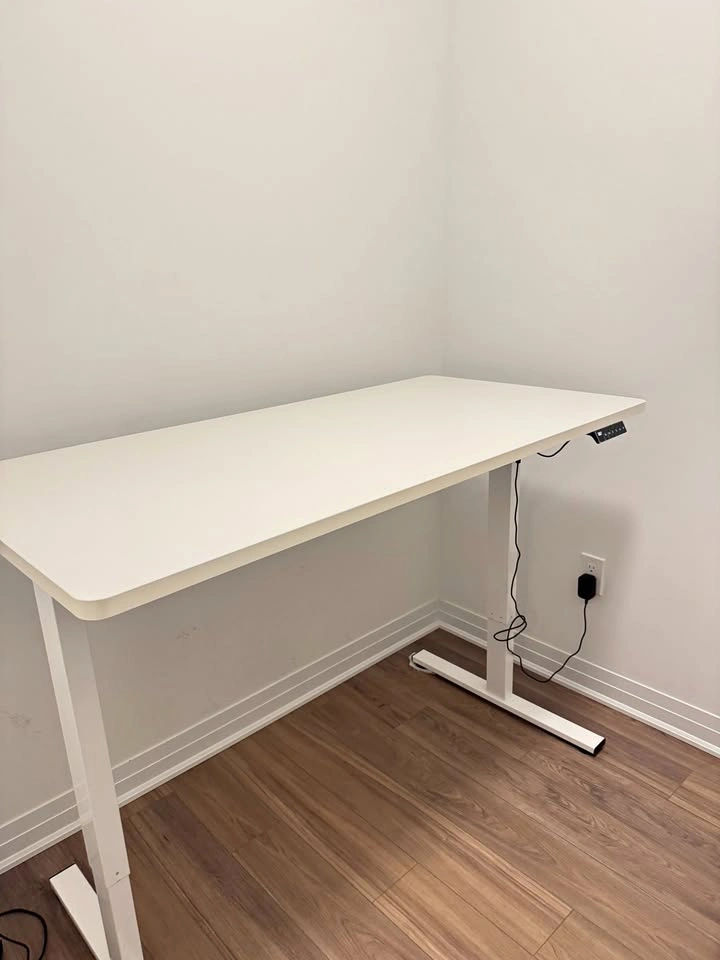 FLEXISPOT EN1 48"x24" One-Piece Standing Desk, White