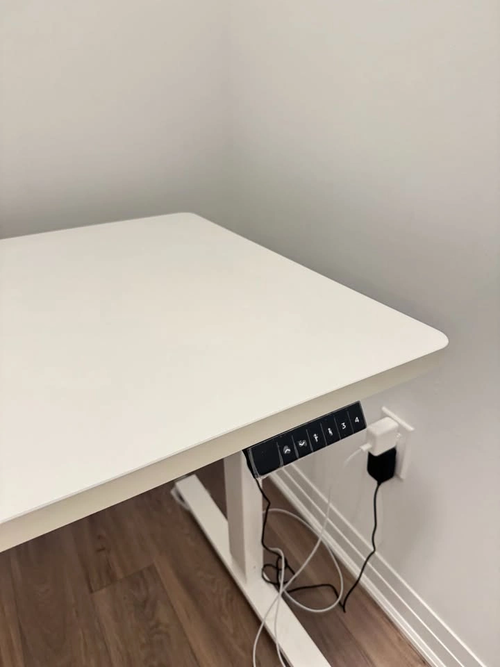 FLEXISPOT EN1 48"x24" One-Piece Standing Desk, White - photo 3