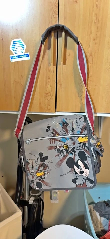Mickey Mouse Patterned Bag