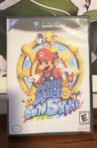 Super Mario Sunshine (Nintendo GameCube, 2002) Reprint Cover - N