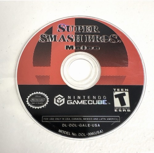 Super Smash Bros Melee Nintendo Gamecube DISC ONLY Loose Tested
