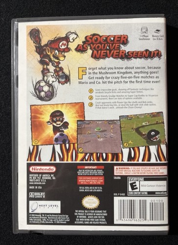 Super Mario Strikers Disk Only GameCube | Repurposed Artwork | - photo 2