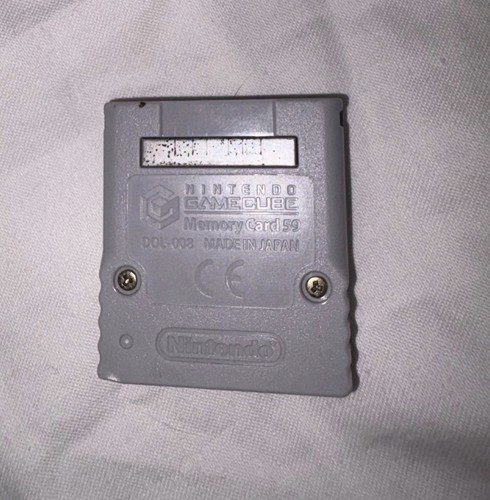 Nintendo Gamecube Official Animal Crossing Memory Card 59 Blocks - photo 2