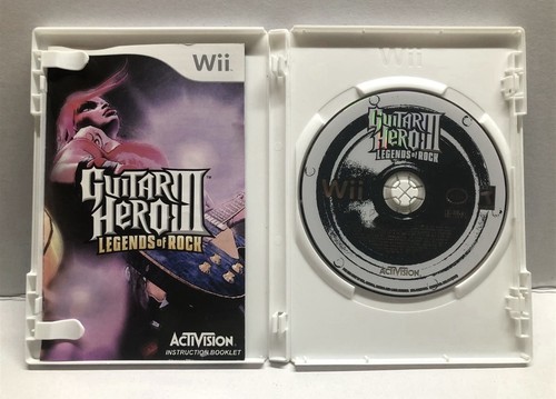 Guitar Hero 3 Legends Of Rock Nintendo Wii Complete w Manual - photo 3