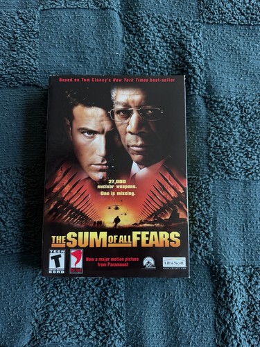 Sum of All Fears (PC/Windows 2002) Ubisoft Box Version Rare - photo 4