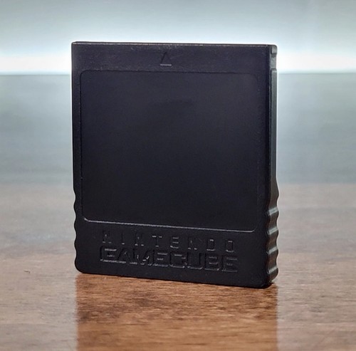 Official Nintendo GameCube Black Memory Card 251 Blocks