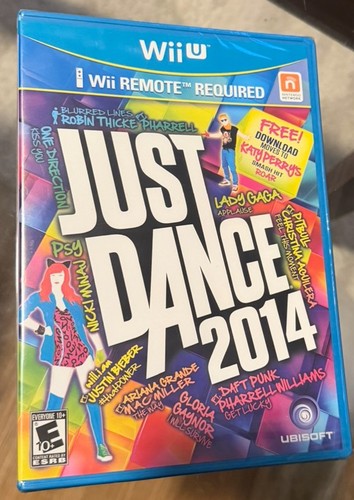 Just Dance 2014 Nintendo Wii U SEALED BRAND NEW Video Game