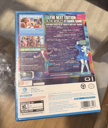 Just Dance 2014 Nintendo Wii U SEALED BRAND NEW Video Game - photo 2