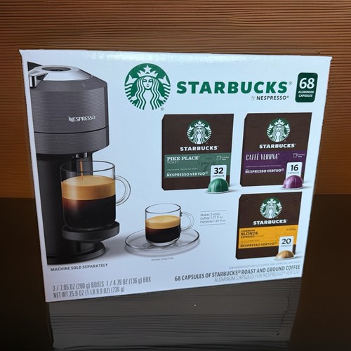 Starbucks Nespresso Vertuo Pod Variety Pack Of 68