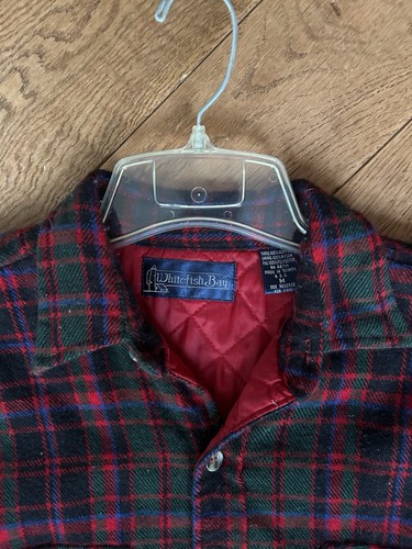 Vintage Pendleton Shirt Adult Small 15.5 Red Plaid Mcdougall Tar