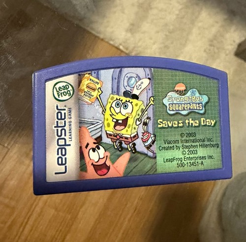Leap Frog Leapster SPONGEBOB SQUAREPANTS SAVES THE DAY Game