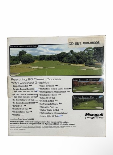 Links 2003 Championship Courses - photo 2