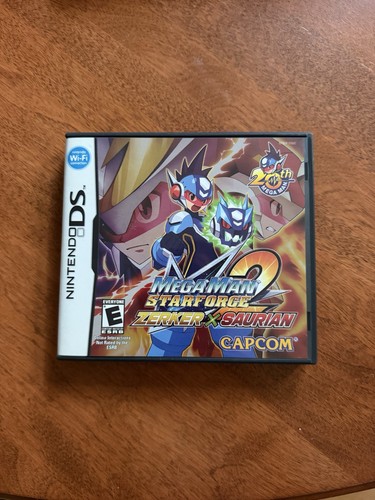 Mega Man Star Force 2: Zerker X Saurian (Nintendo DS, 2008) CIB