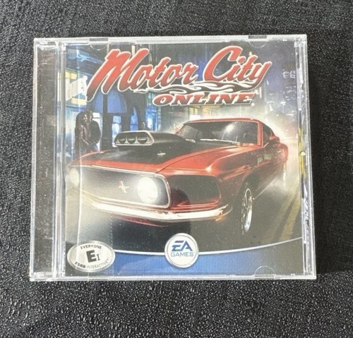 Motor City Online PC Game EA Games 2001 Jewel Case Edition