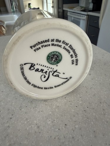 Starbucks 2002 Barista First Starbucks Store Mug Pike Place - photo 3