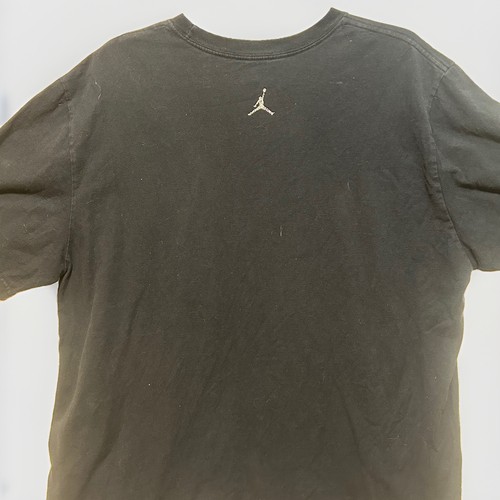 VTG Y2K Air Jordan Shirt Mens Medium Black Basketball - photo 4