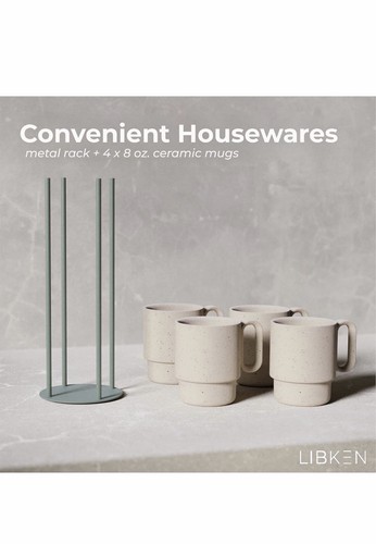 Libken Stackable Mug Set Of 4 - photo 4