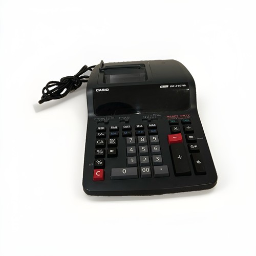 Casio DR-270TM 12 Digit Office Printing Calculator - photo 5