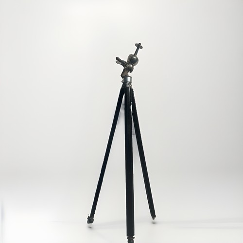 Vintage IK Metal Camera Tripod Mid-Century Tabletop - photo 4