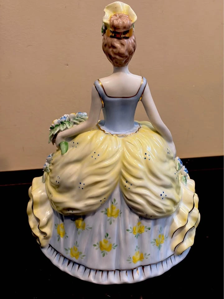 Vintage Porcelain Lady Figurine - photo 4