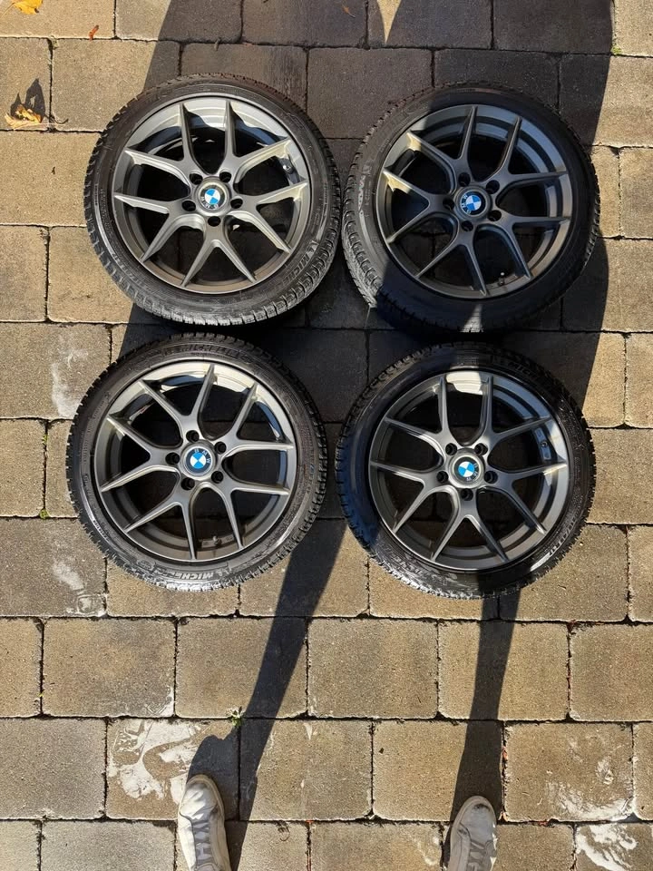 Set of 4 winter tires on 17" alloy wheels - photo 2