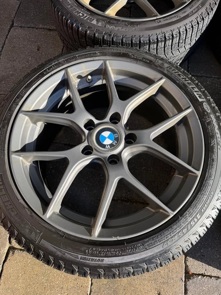 Set of 4 winter tires on 17" alloy wheels - photo 3
