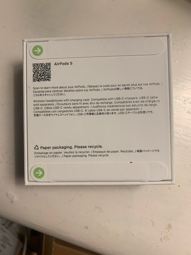 [BRAND NEW] Apple AirPods 5s ANC – Factory Sealed & Unopened - photo 3