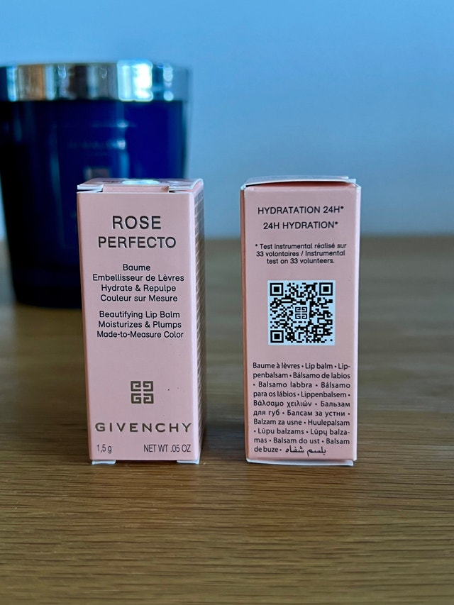 Givenchy Rose Perfecto Lip Balm 001 - Brand New - photo 2