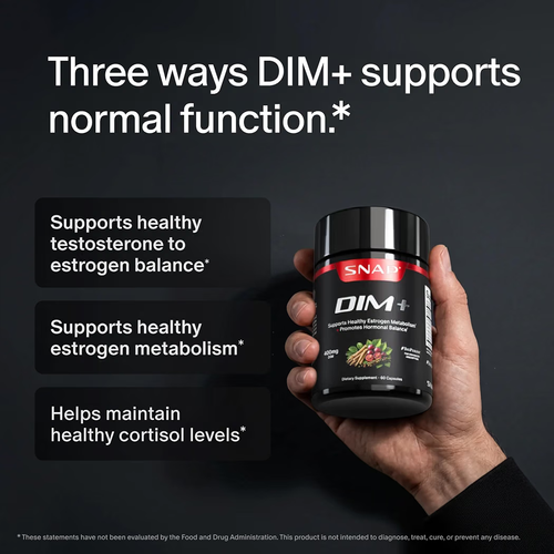 Snap Supplements DIM Supplement for Men, 400mg - photo 3