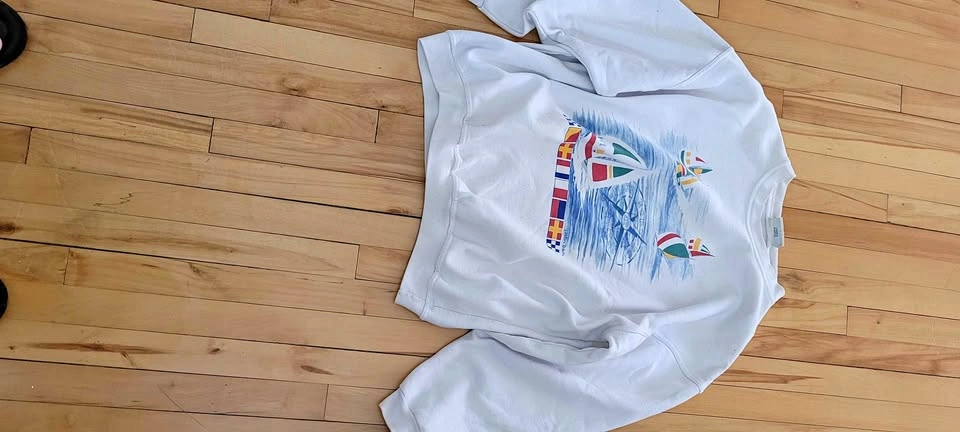 Vintage 1970s Northern Reflections Sailboat Sweatshirt