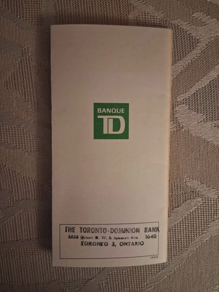 Vintage 1969 TD Visa Card Promotional Brochure - photo 3